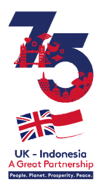 75Ukri Sticker by UKinIndonesia