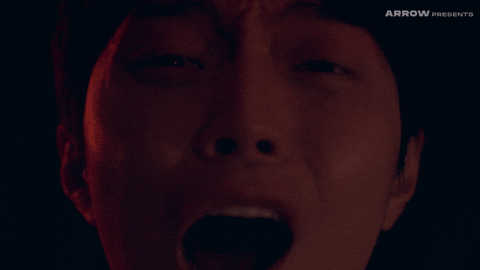 Scared Body Parts GIF by Arrow Video