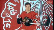 Chicago Blackhawks Hawks GIF by NBC Sports Chicago