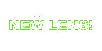 new lens Sticker by Paper Triangles