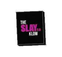 Slay Klow Sticker by Krash Kosmetics