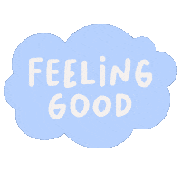 Feeling Good Health Sticker by Caroline's Choice