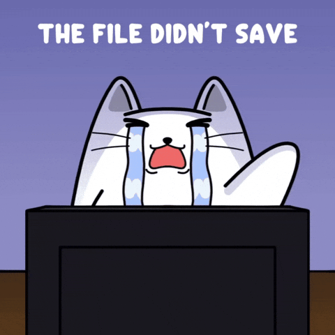 Student Life Crying GIF by MESA My Emotional Support Animal