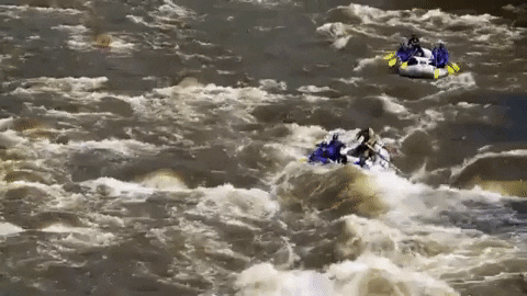 kernriver giphygifmaker river rafting kern river whitewater rafting GIF