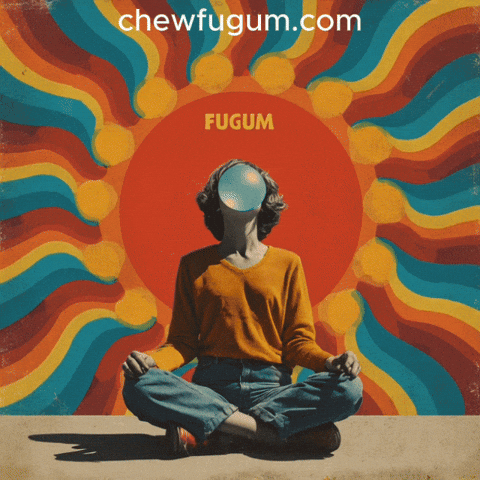 Meditating Good Vibes GIF by Fugum