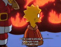 Burning Lisa Simpson GIF by The Simpsons