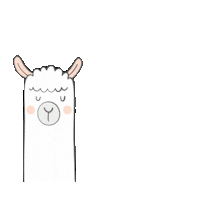 LazyLamaNL hearts llama lama lazy lama Sticker