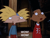 hey arnold nick splat GIF