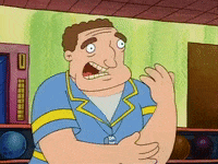 Nervous Nick Splat GIF by Hey Arnold