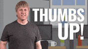 Great Job Thumbs Up GIF by StickerGiant