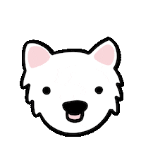 dog love Sticker by rainydayink