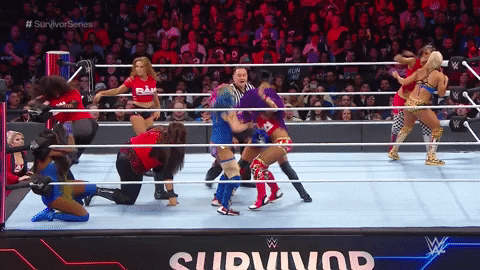 Sasha Banks Sport GIF by WWE