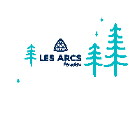 LesArcsParadiski lesarcs Sticker
