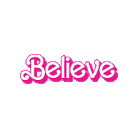 Barbie Believe Sticker by BLV