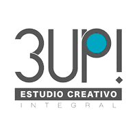 Creativos3up creativos logo digital marketing creativos logo creativos 3 up creativos 3up Sticker
