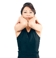 Relax Stretch Sticker by Face Yoga Method
