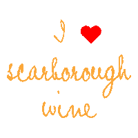 Love Wine Chardonnay Sticker by Scarborough Wine