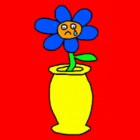 matthew_harris sad flower crying tear GIF