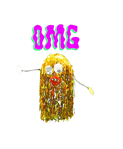 Oh My God What Sticker by FUN WITH FRIDAY