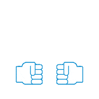 TracyLockeTL fist bump props nailed it fistbump Sticker