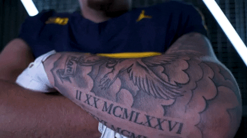 Go Blue Ncaa Football GIF by Michigan Athletics