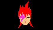 Tambourbattantkids music head disco glam GIF