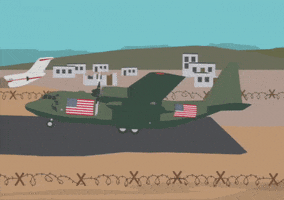 plane bomber GIF by South Park 