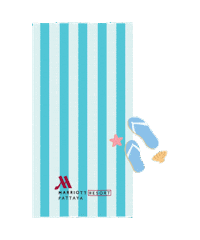 Beach Hotel Sticker by Bankok Marriott Marquis