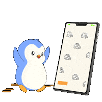 Crypto Penguin Sticker by Pudgy Penguins