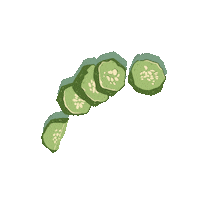 Cucumber Sticker by Onme Cosmetics