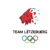 Teamletzebuerg together olympics lion rings Sticker