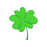 St Patricks Day Clover Sticker