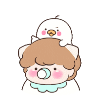 Baby Chick Sticker by catgrass