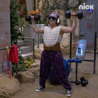 Working Out Henry Danger GIF by Nickelodeon