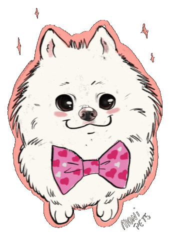 Happy Dog Sticker