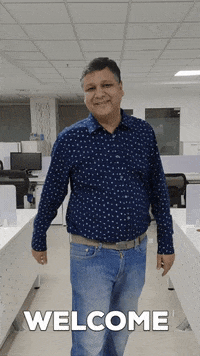 quixyofficial welcome hand shake quixy GIF