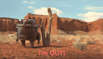 EnterStudio 3d animated robot shit GIF