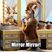 Mirror Mirror Beauty GIF by Radiantelope