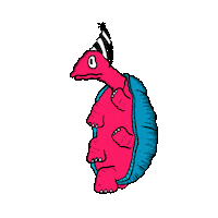 Pink Going Sticker by Muttermilk