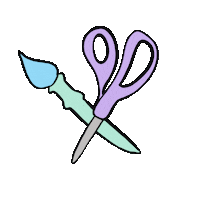 girlgeniusmag art science tech technology Sticker