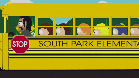snow walking GIF by South Park 
