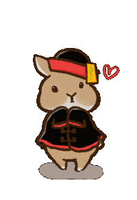usapon3 うさぎ 好き はと ハロウィン Sticker