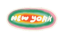 New York Nyc Sticker by Lindsay Arakawa