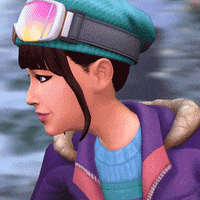 Snow Snowboarding GIF by The Sims