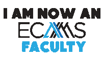 ecamstraining ecamstraining eca medicine ecams training ecams medicine Sticker