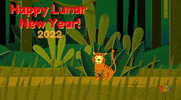 New Year Tiger GIF by Super Simple