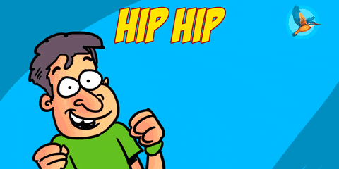 hip hip hurray win GIF by KingfisherWorld