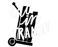 Art In Transit Sticker by Artist Admin