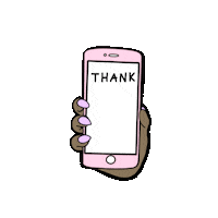 pink no Sticker by Fattiesandfeelings