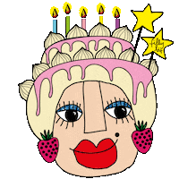 Happy Birthday Party Sticker by Filly Biz